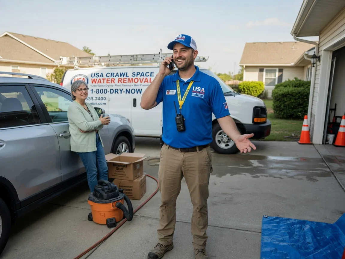 Crawl Space Water Removal Lewisville, MN FAQs